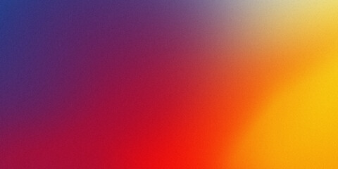 abstract gradient background in red, orange and blue texture noise