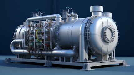 Gas Pipeline Compression Station Centrifugal compressors 