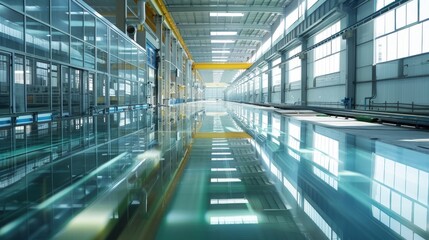 Fototapeta premium Float Glass Plant 