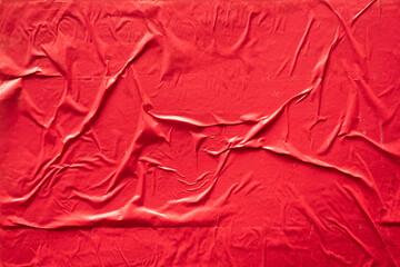 abstract glued red paper texture