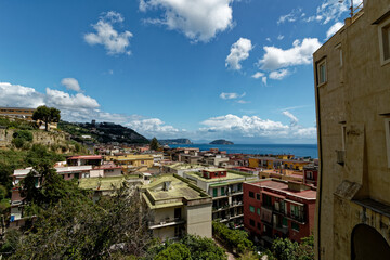 Bagnoli popular coastal district of the city of Naples near Fuorigrotta, Pozzuoli and Bacoli. Part...