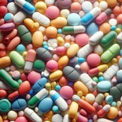 The Vibrant Spectrum of Medication Pills: Beauty in Health Packaging