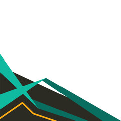 Modern Geometric Corner