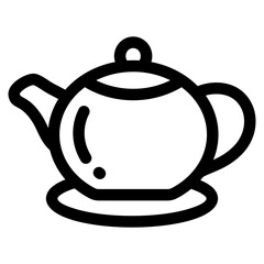 Teapot  Icon Element For Design