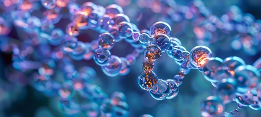 Obraz premium Serendipitous engineering of yeast encapsulated in polymer subunits