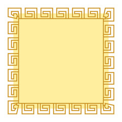 Chinese square retro border, chinese, oriental, vintage, golden, border, border, decoration, square,