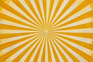 Obraz premium Radiant sunburst pattern in yellow, ideal for designs needing a focal point or attentiongrabbing background