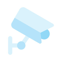 Download this premium vector of CCTV, security camera icon