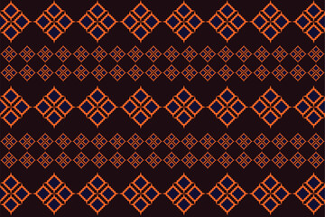 For designing backgrounds, carpets, wallpapers, clothes, shawls, batik embroidery patterns, Thai patterns, sarong patterns, vector illustrations.
