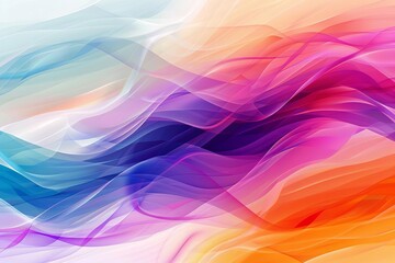 Abstract waves in vibrant colors transitioning smoothly, ideal for designs that require a sense of flow