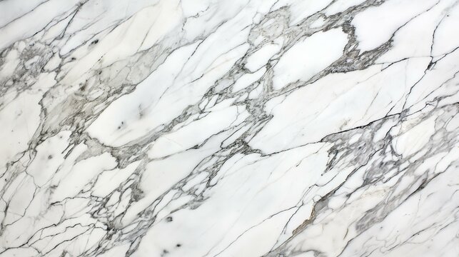 Detailed white and gray marble texture