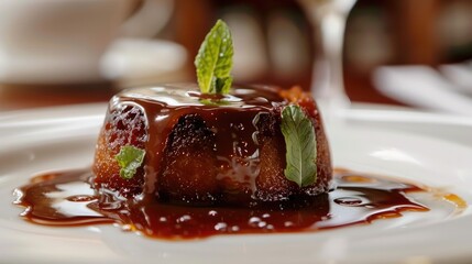 sticky toffee pudding, united kingdom dessert