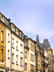 Fototapeta premium Street view of Esch-sur-Alzette, Luxembourg