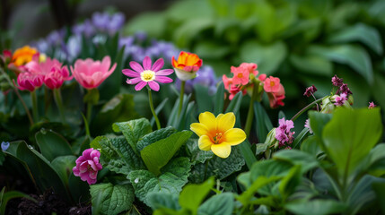Obraz premium Blooming Spring Flowers