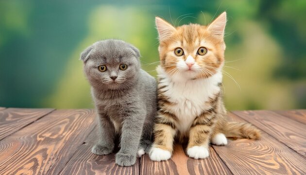 deux chatons mignon &agrave; adopter en ia