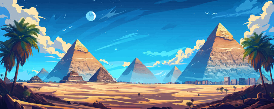 Egyptian Pyramid Vector Images – Browse 358,049 Stock Photos, Vectors ...