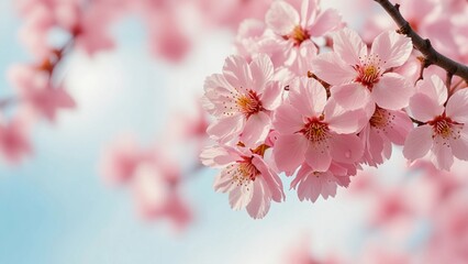 Obraz premium beautiful cherry blossoms