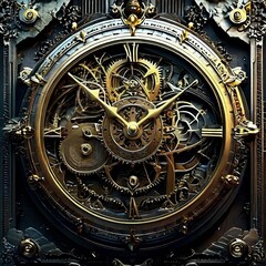 Fototapeta premium city astronomical clock
