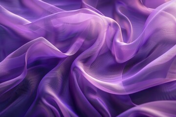 Fototapeta premium A purple fabric with a pattern of dots and lines