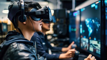 virtual reality or augmented reality research center