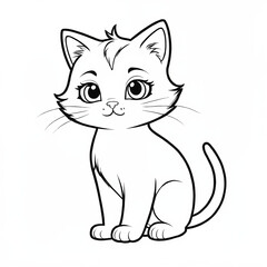 Obraz premium cat with a eyes