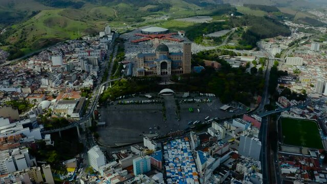 National Sanctuary of Our Lady of Aparecida. City of Aparecida do Norte. Sao Paulo state, Brazil. 