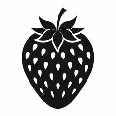 strawberry isolated on white