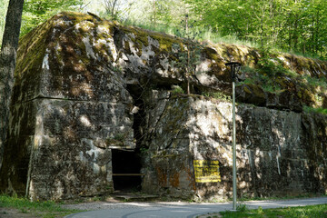 Ruins of a bunker in Wolf's Liar - Gierloz, Poland