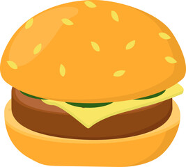 Hamburger Illustration