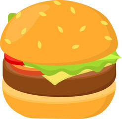 Hamburger Illustration