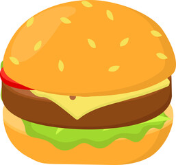 Hamburger Illustration