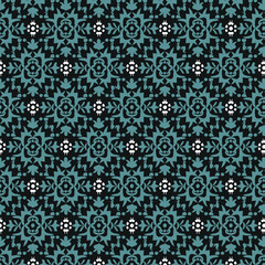Flat Elegant decorative floral pattern vector design. Colorful floral pattern suitable for background, texture, fabric, wrapping, textile, clothing, print or others.