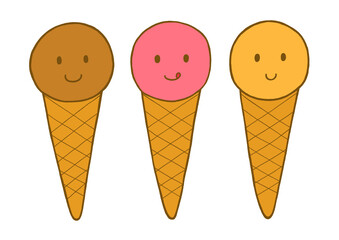 アイスクリームイラスト3