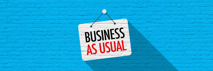Business as usual
