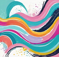 abstract colorful background, illustration, rainbow, color, curve, art, banner, pattern, colorful, backdrop, line, wallpaper, texture, decoration, template, light, business, web, concept, style, eleme