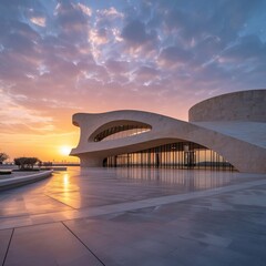 Doha Qatar Sunset View