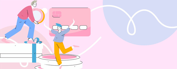 Internet financial management investment flat vector concept operation hand drawn illustration
