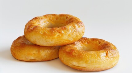 Isolated bread rings