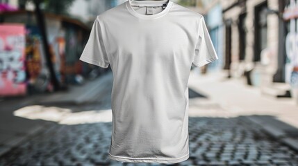 With the word authenticity printed on the front, this t-shirt is casual apparel at its best