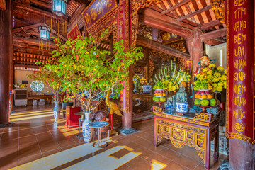  Van Son pagoda. Con Dao island, Ba Ria Vung Tau, Vietnam