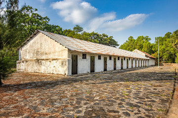 Chuong Bo prison,Famous historical relics on Con Dao island, Ba Ria Vung Tau, Vietnam