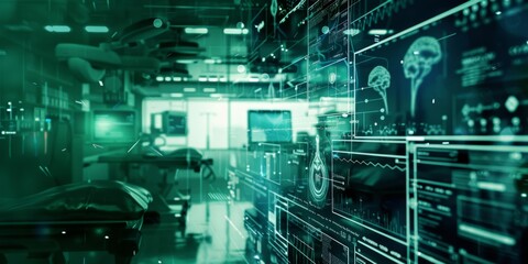 Health care and medical background 