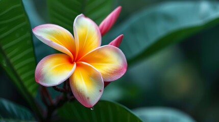 Fototapeta premium Champa Flower in garden