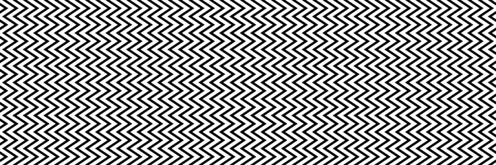 horizontal halftone of black zigzag design for pattern and background.