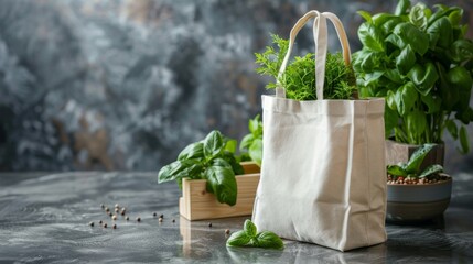 eco-friendly organic cotton tote bag featuring sustainable design ideal for eco-conscious consumers with plenty of space for personalization