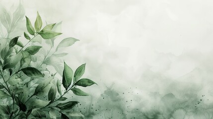 Green Leaves Background