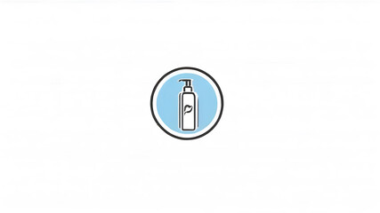 Hygiene products logo icon emblem symbol, Generative AI
