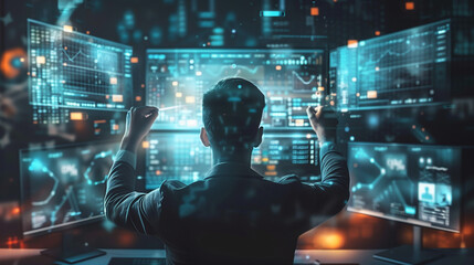 Business process automation computer monitor from analytics to software in your own data style of data visualization.