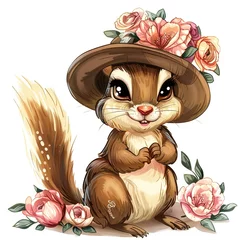 Chipmunk Romantic fashio © thanawat