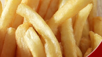 French fries are crispy, golden potato strips, fried to perfection. A beloved fast-food staple,...
